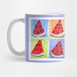 Watermelon, Warhol Style, Pop Art for Summer Lovers Mug